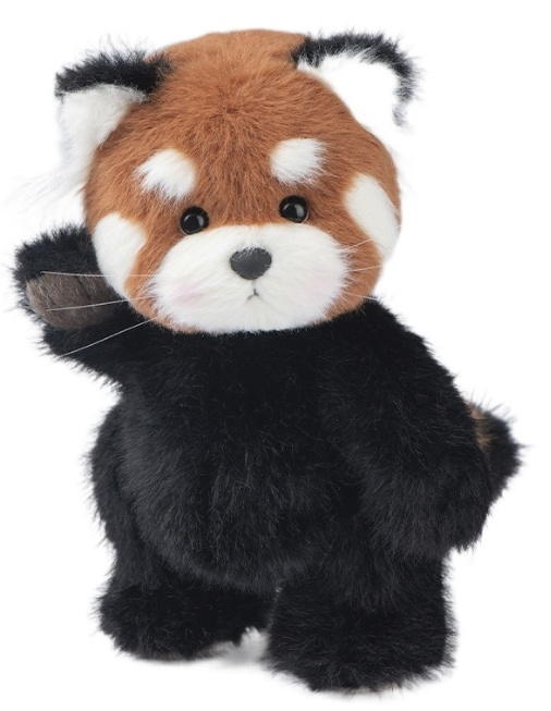 Мягкая игрушка TeddyTales Lina Красная панда длинношёрстная S 20 см красно-коричневый цвет TT002696