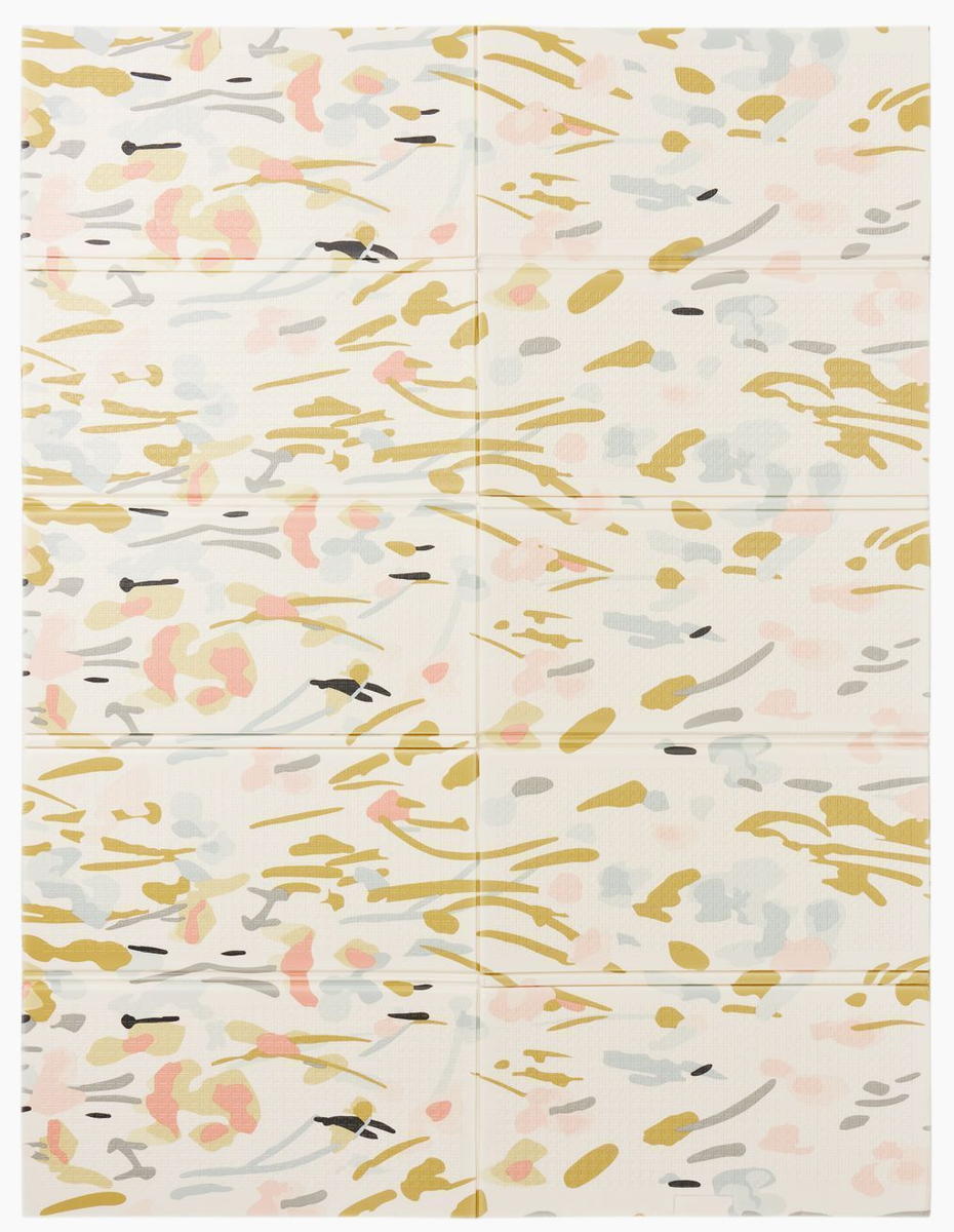 Складной развивающий коврик Happy Baby Soft Floor 331902 new Abstract flowers