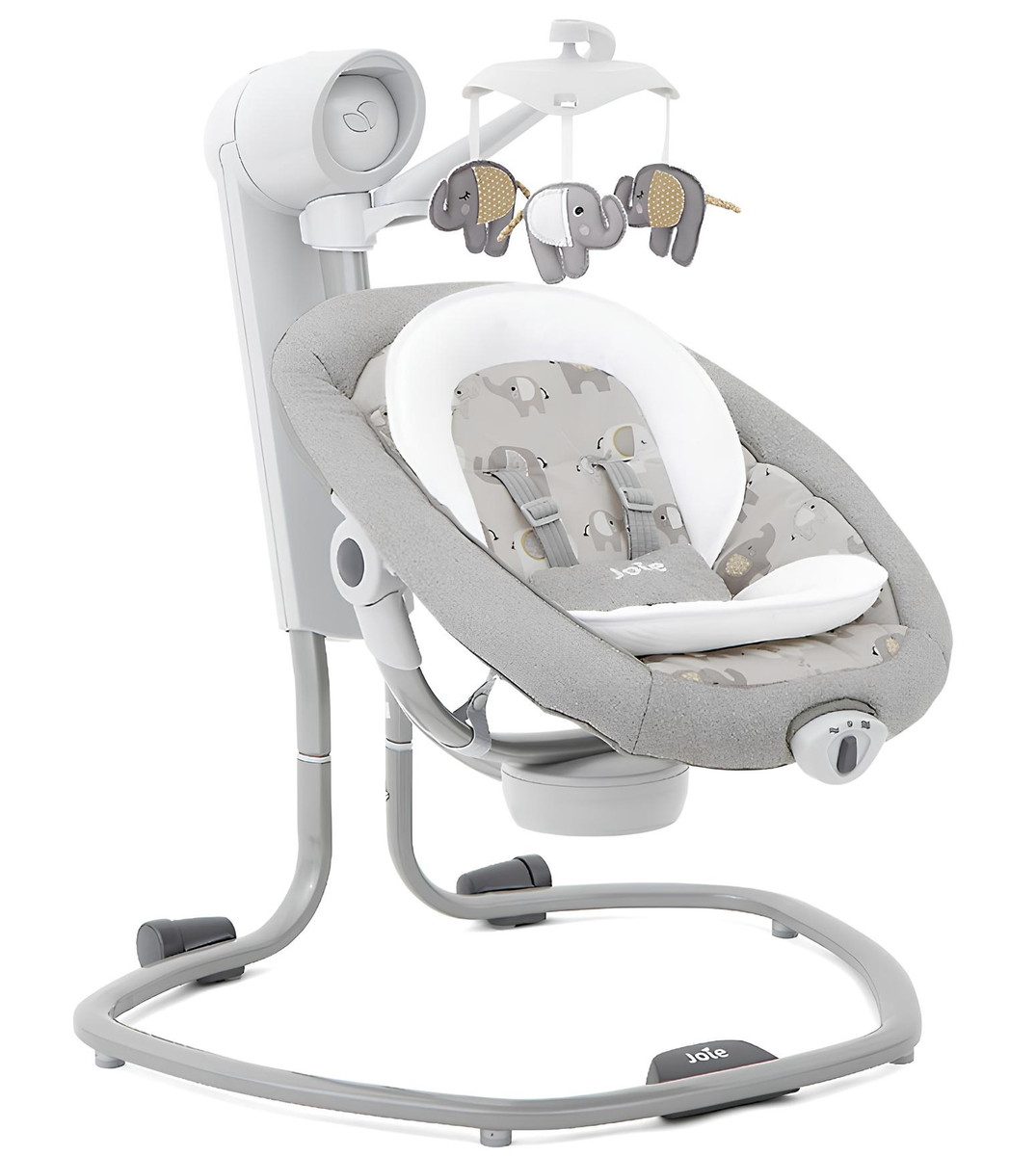 Электронные качели Joie Serina Swivel GTD Elephant Duo