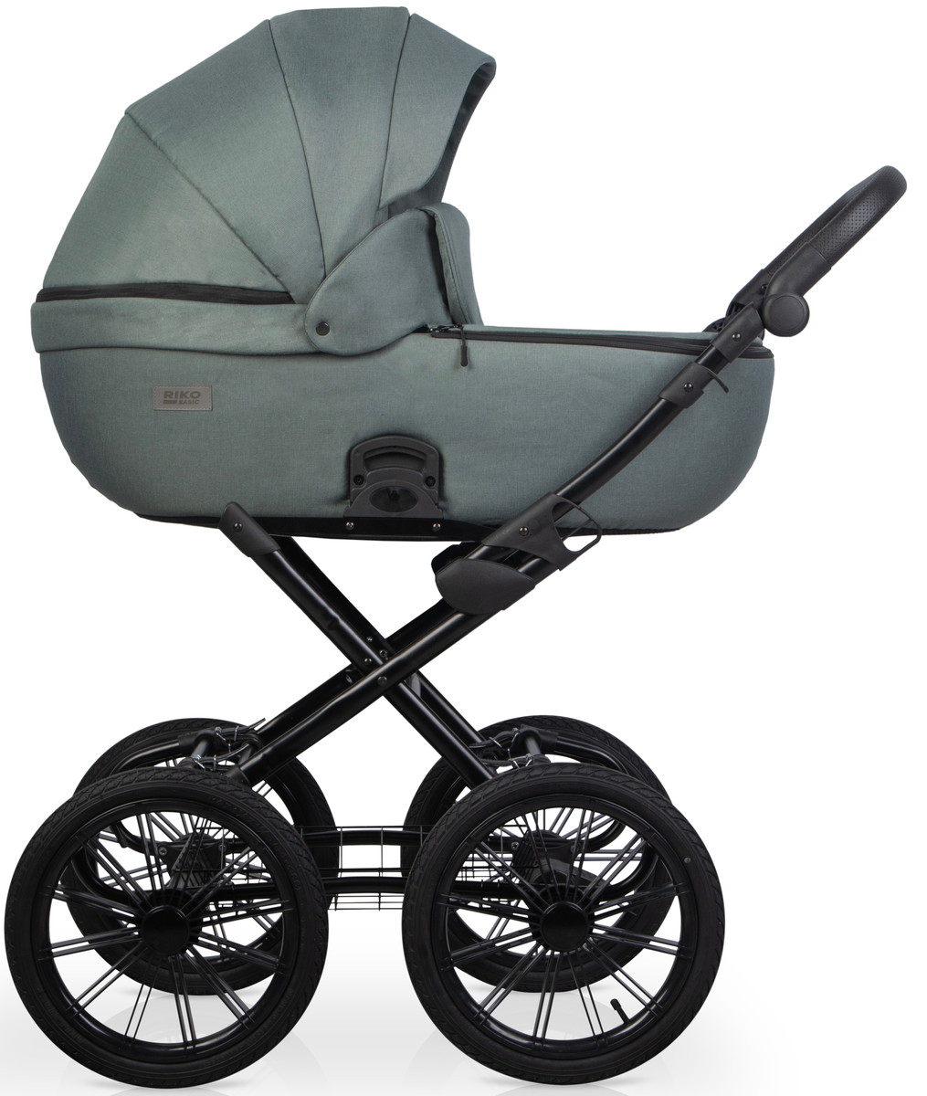 Детская коляска Riko Basic Montana X Prestige 2 в 1 51 Green (зеленый)