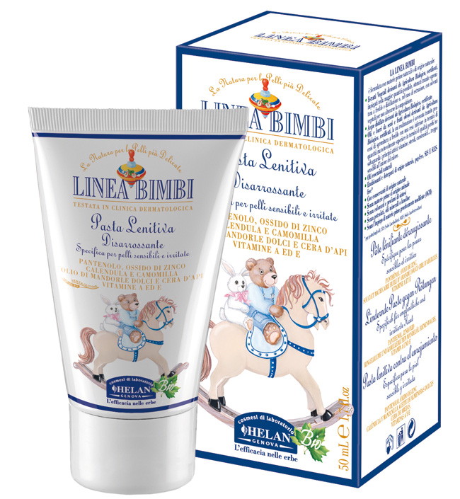 Успокаивающий регенерирующий крем Helan Linea Bimbi 50 мл 39PB