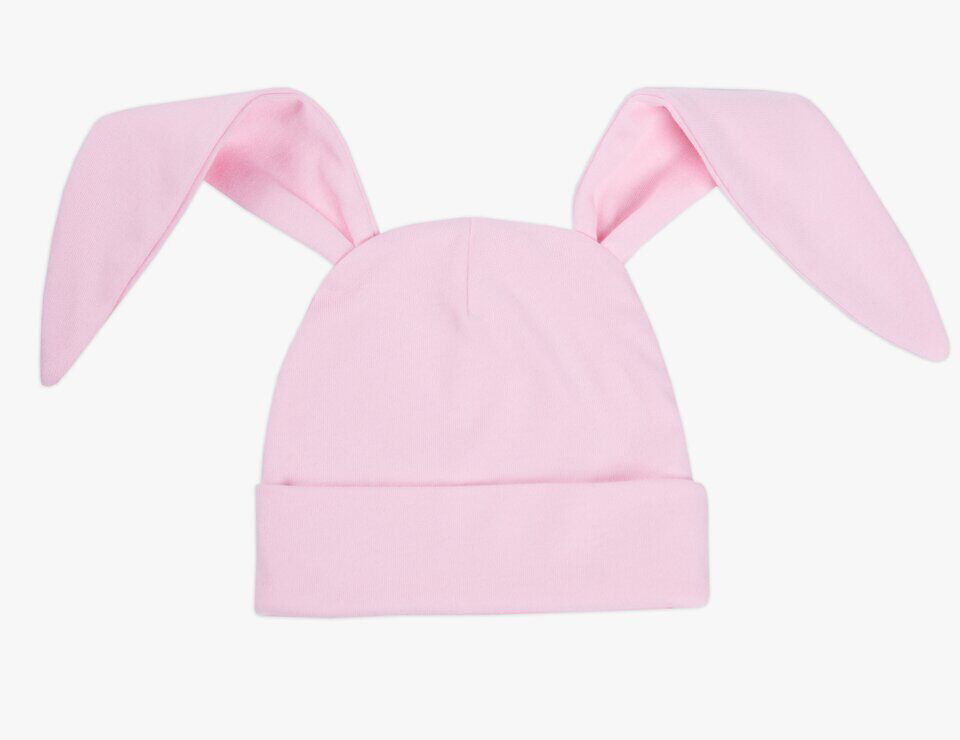 Чепчик (шапочка) AmaroBaby Nature essence bunny розовый 40