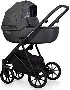 Детская коляска Riko Basic Montana X 3 в 1 53 Dark grey (т.серый)