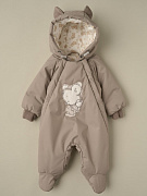 Комбинезон демисезон Little Star Мишка Малыш 35335 (ЧЗ-мз) капучино, 230гр. р. 62 62