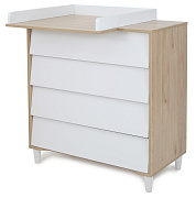 Комод Rant Bergen 84см 4 ящ. Cloud White