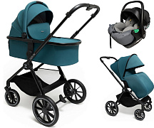 Коляска Agex Life 3 в 1 с автокреслом i-Safe Grey ALG528 Green (Зеленый)