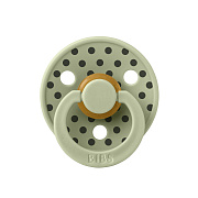 Пустышка латексная Bibs Studio Colour - Polka, 0+ мес. 10034250 Sage/Iron