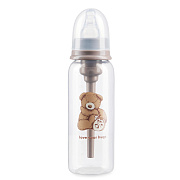 Бутылочка антиколиковая Happy Baby с силиконовой соской 250 мл 10015 bear