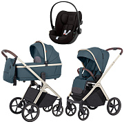 Коляска Carrello Vector CRL-6550 и автокресло Cybex Cloud G i-Size Magic Black 3 в 1 Prime Blue