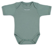 Боди Rant Hugs and Kisses с коротким рукавом Sage Green 56