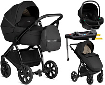 Детская коляска Noordi Luno All Trails 4 в 1 с автокреслом Terra Black и базой 1412607/1012607 Midnight