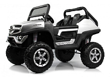 Детский электромобиль RiverToys Mercedes-Benz Unimog Concept P555BP Серебристый глянец