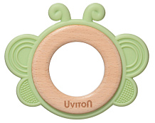 Игрушка-прорезыватель Uviton с буком Butterfly 0630 зеленый