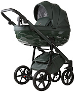 Детская коляска Adamex Chantal Pro Natura 2 в 1 CN-12-FOREST (Т. ЗЕЛЕНАЯ КОЖА)