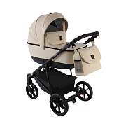 Детская коляска Sevillababy Tisso 2 в 1 светло-бежевый экокожа