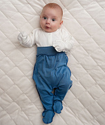 Ползунки Папитто на ш/резинке И37-518н синий 56