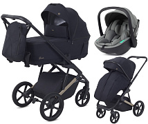 Детская коляска Rant Garda 3 в 1 с автокреслом Miro Olive Black