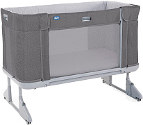 Детская кроватка Chicco Next2Me Forever Moon Grey