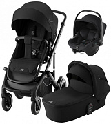 Коляска 3 в 1 Britax Roemer Smile 5Z и автокресло Baby-Safe Core Space Black Space Black