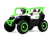 Детский электромобиль RiverToys М303БХ М303БХ-GREEN/зеленый