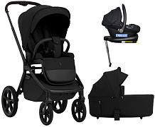 Коляска 4 в 1 Sweet Baby SBL Orso + автокресло Elegante Plus с базой i-Size ISOFIX DK780 Black