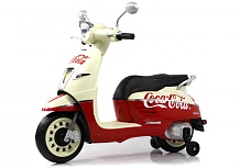 Детский электромотоцикл RiverToys Z222ZZ красный