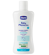 Пена-шампунь Chicco Baby Moments для купания младенцев без слез 200 мл