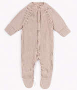 Комбинезон вязаный AmaroBaby Pure Love Little демисезонный бежевый 62