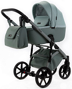 Детская коляска Adamex Nola Natura 2 в 1 N-8-MINT (МЯТА + МЯТА КОЖА)