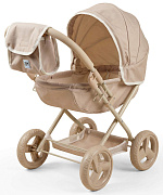 Коляска для кукол UNIX Kids Cradle Doll с люлькой бежевый