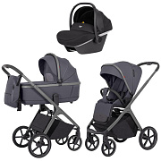Коляска Carrello Vector CRL-6550 Nova DK791 Grey Line 3 в 1 Landscape Grey