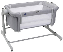 Детская кроватка Chicco Next2Me Magic Evo Grey Mist