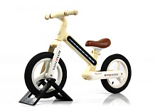 Детский беговел RiverToys HB-002 бежевый