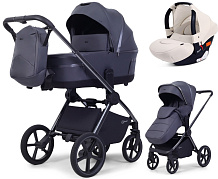 Детская коляска Rant Falcon Soft Therm 3 в 1 с автокреслом Cruise Beige Graphite