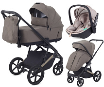 Детская коляска Rant Garda 3 в 1 с автокреслом Miro Beige Mocca