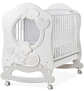 Детская кроватка Italbaby Love Oblo белый