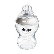 Бутылочка для кормления Tommee Tippee Natural Start, 260 мл., 0+ TT0480 бежевый