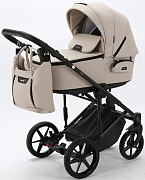 Детская коляска Adamex Zico Deluxe 2 в 1 Z-SA07 СВ.БЕЖ.КОЖА
