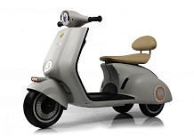 Детский электроскутер RiverToys K444PX-A серый