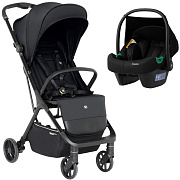 Прогулочная коляска Sweet Baby Aura + автокресло Elegante Plus Grey