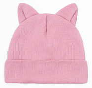 Чепчик (шапочка) AmaroBaby Fashion Cat New розовый 40