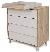 Комод Rant Bergen 84см 4 ящ. Crystal Beige