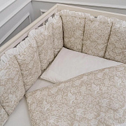 Комплект постельного белья Lappetti Le Jardin Сад 3 предмета 3129/4 бежевый
