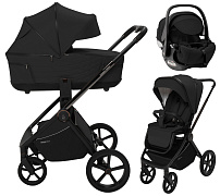 Коляска 3 в 1 Sweet Baby SBL Elegante Therma + автокресло Premier Black Black