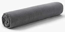 Пеленка детская Happy Baby 120х100 88278-0 тёмно-серый/dark grey