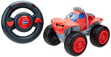 Игрушка Chicco машинка Билли  большие колеса  с д.у красная