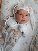 Чепчик НаследникЪ Выжанова Зайка 09001-02019 бежевый 38