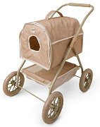 Коляска для кукол UNIX Kids Pet Doll для животных-игрушек бежевый