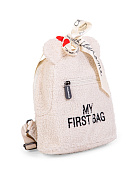 Рюкзак Childhome My First Bag CWKIDBTW TEDDY OFFWHI