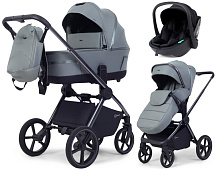 Детская коляска Rant Falcon Soft Therm 3 в 1 с автокреслом Miro Black Olive